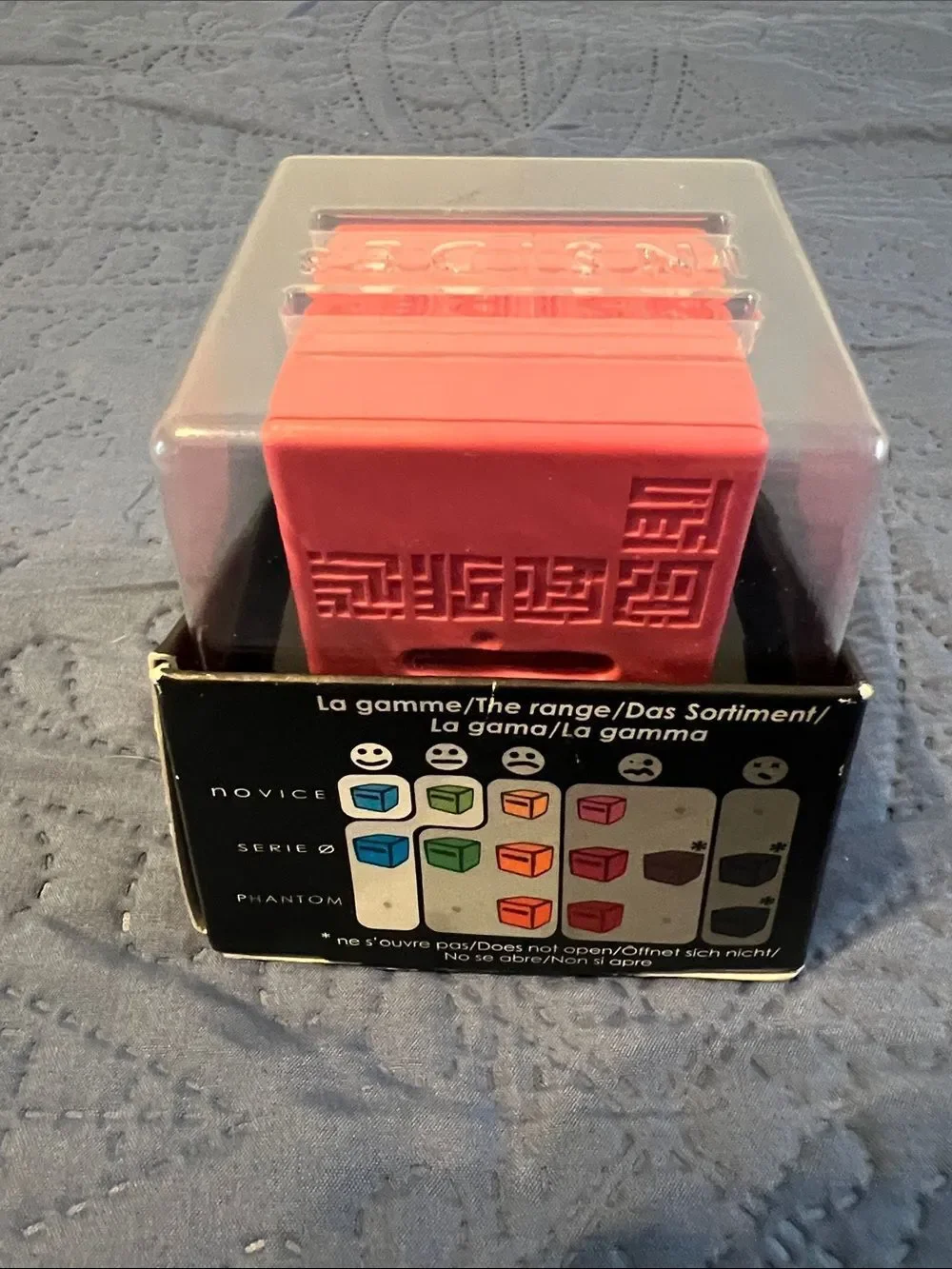 Pink Puzzle Cube - Brain Teaser Game